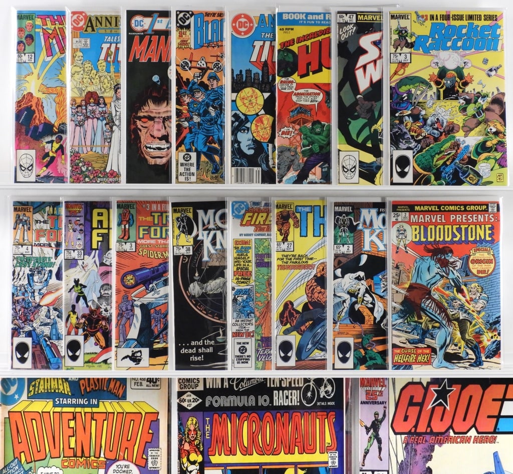 132PC DC Marvel Comics Modern Age Key Group (1 of 10)