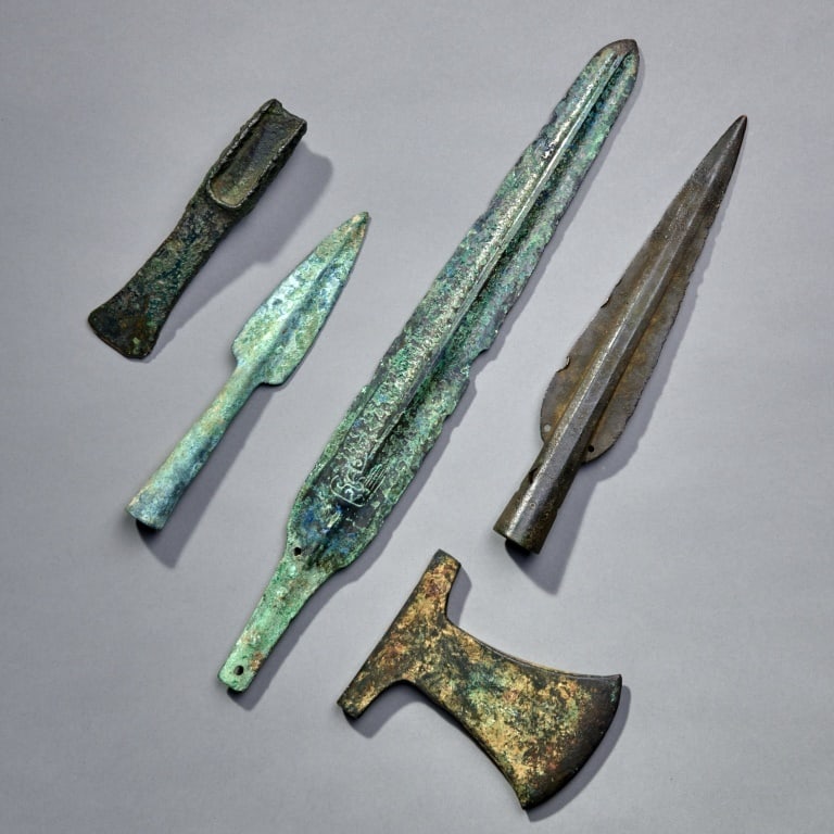 5 Ancient Bronze Weapons (1 of 4)
