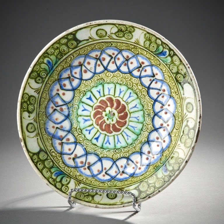 An Iznik Plate, ex Sotheby's (1 of 3)