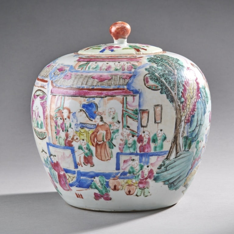 Chinese Porcelain Jar (1 of 5)