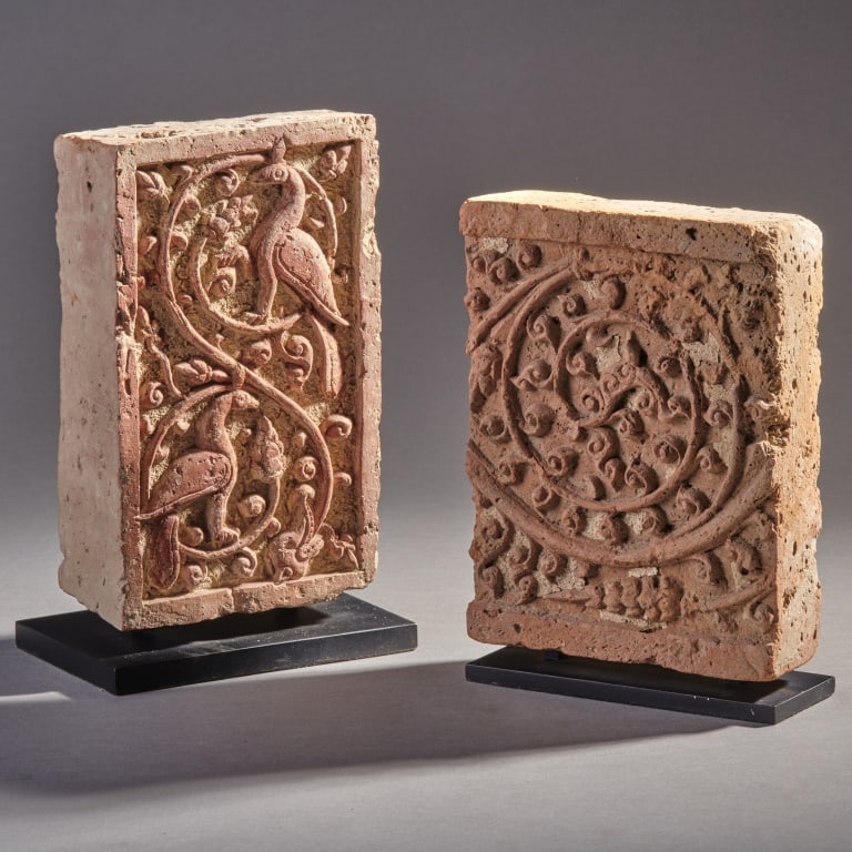 2 Indian Mughal Tiles (1 of 3)