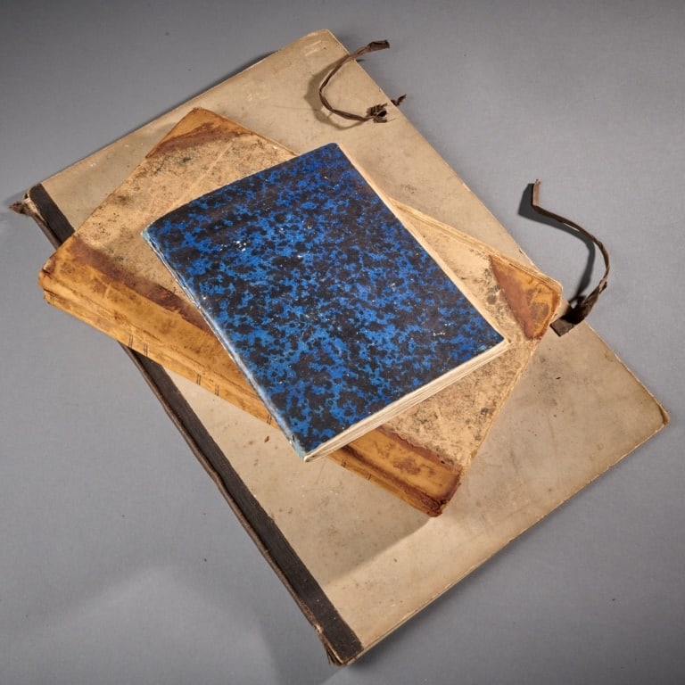 3 Antique Herbarium Books (1 of 5)