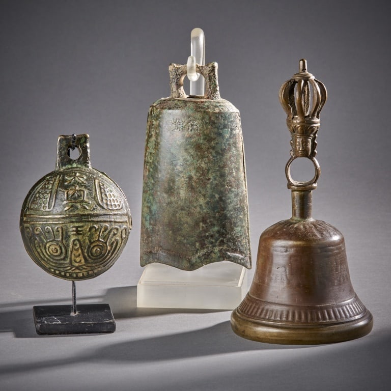 3 Asian Bronze Bells (1 of 1)