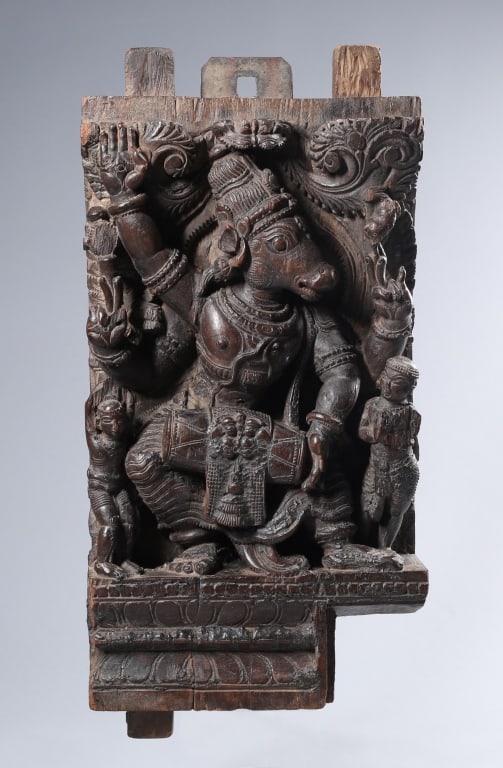A Fine Indian Wood Carving (1 of 3)