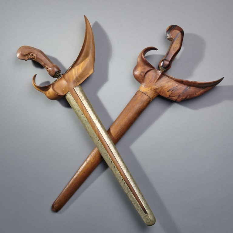 2 Indonesian Kris Swords (1 of 3)