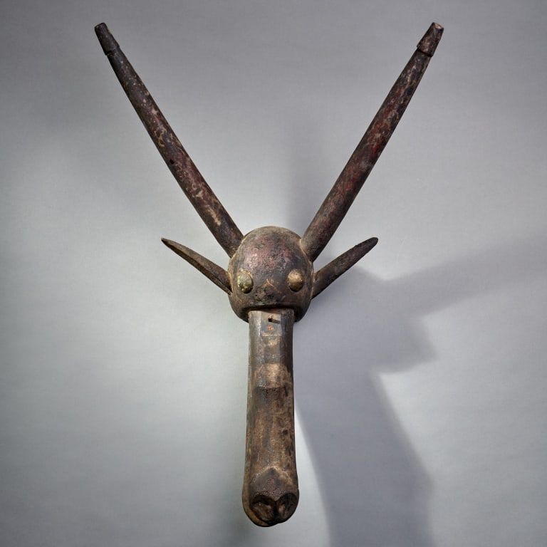 African Bamana Antelope Mask (1 of 4)
