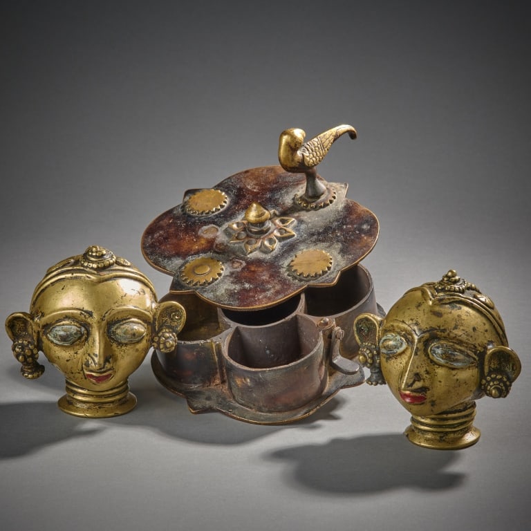 3 Indian Bronze Objects (1 of 3)