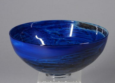 Josh Simpson Astrological New Mexico Glass Bowl