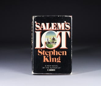 Stephen King Signed 1st Ed. Salem's Lot