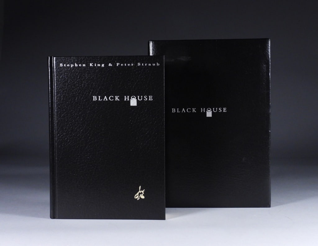 Stephen King Signed 1st Ed. Black House: Maine,b.1947 Stephen King and Peter Straub "Black House" Special First Edition number 414 of 1520 published by Donald M. Grant West Kingston, Rhode Island, 2002, signed by Stephen King and Peter Strau