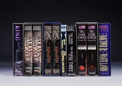 Stephen King Signed The Dark Tower Series Books