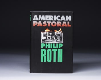 Philip Roth Signed American Pastoral Book