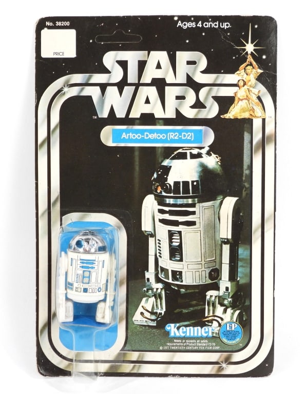 1978 Kenner Star Wars 12 Back R2-D2 MOSC