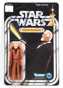 1978 Kenner Star Wars 12 Back Ob-Wan Kenobi MOSC