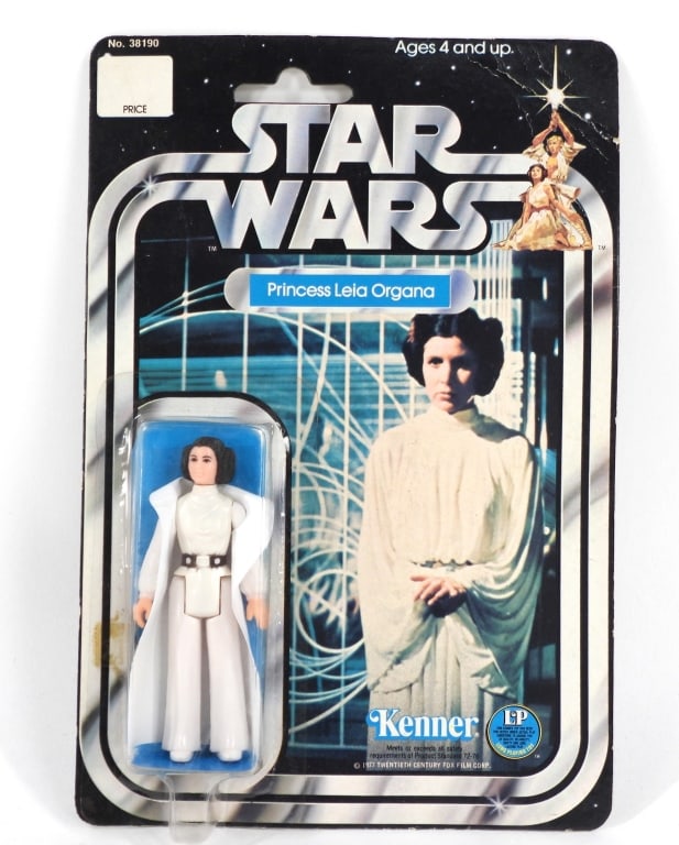 1978 Star Wars 12 Back Princess Leia Organa MOSC (1 of 5)