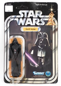 1978 Kenner Star Wars 12 Back Darth Vader MOSC