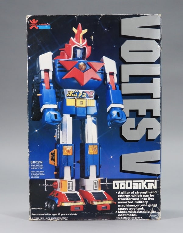 1982 Bandai GoDaikin Voltes V MIB Near Complete (1 of 9)