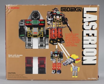 1985 Bandai GoDaikin Laserion DX MIB Unused