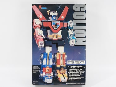 1982 Bandai GoDaikin GoLion Box & Accessories