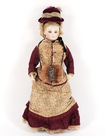 French Jumeau Bisque Fashion Doll ex RISD Museum