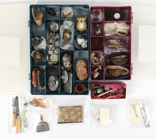 Collection of Antique Toy Doll Miniatures ex RISD