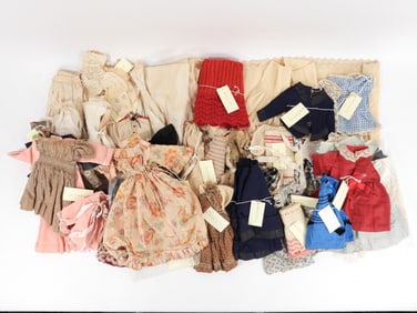 Antique Fashion Doll Clothing Collection ex RISD