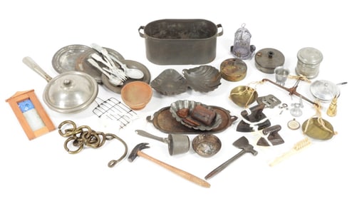 Antique Miniature Doll Toys ex RISD Museum