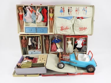 1960s Mattel Barbie Doll Original Owner Collection