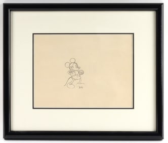 Walt Disney Mickey's Kangaroo Animation Drawing