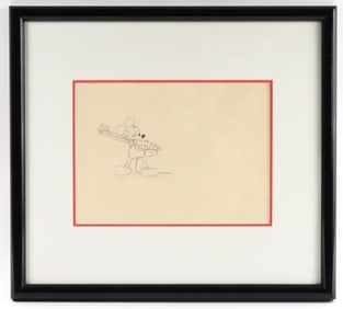 1935 Walt Disney Mickey's Garden Animation Drawing