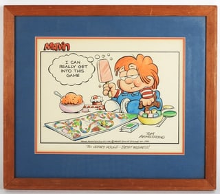 1984 Tom Armstrong Marvin Original Ink Drawing