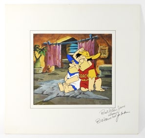 1978 Flinstones Little Big League Animation Cel