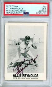 TCMA Baseball Renata Galasso Allie Reynolds Auto