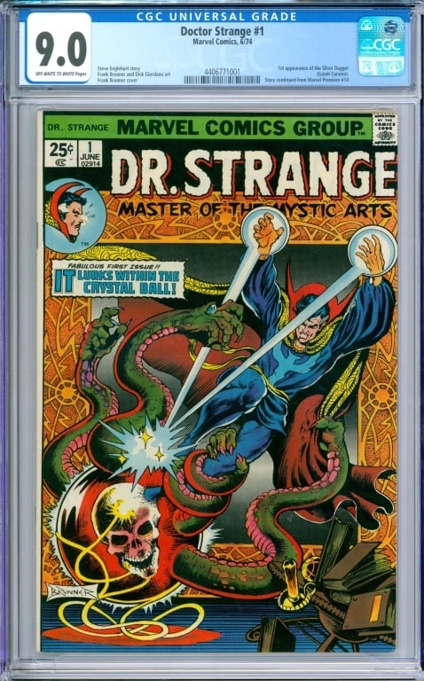 Marvel Comics Doctor Strange #1 CGC 9.0 (1 of 2)