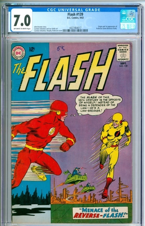 DC Comics Flash #139 CGC 7.0 (1 of 2)