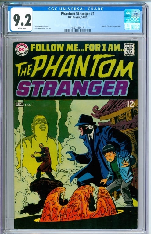 DC Comics Phantom Stranger #1 CGC 9.2 (1 of 2)