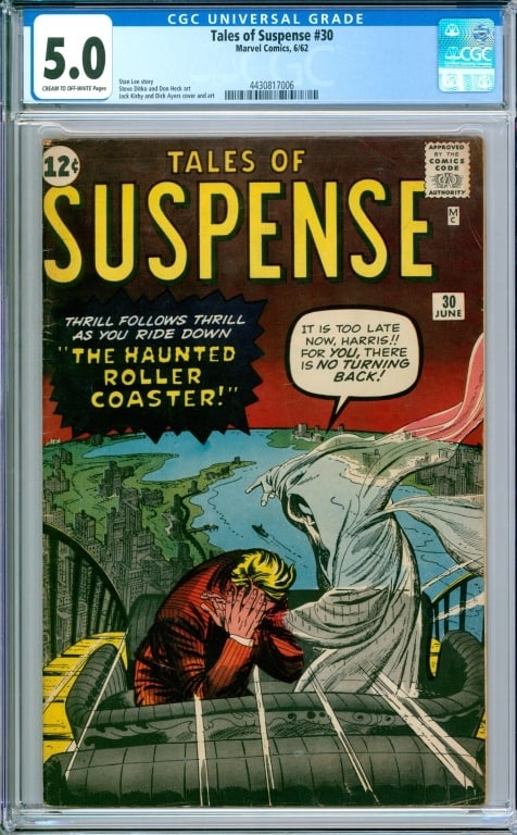 Marvel Comics Tales of Suspense #30 CGC 5.0 (1 of 2)