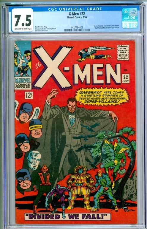 Marvel Comics X-Men #22 CGC 7.5 (1 of 2)