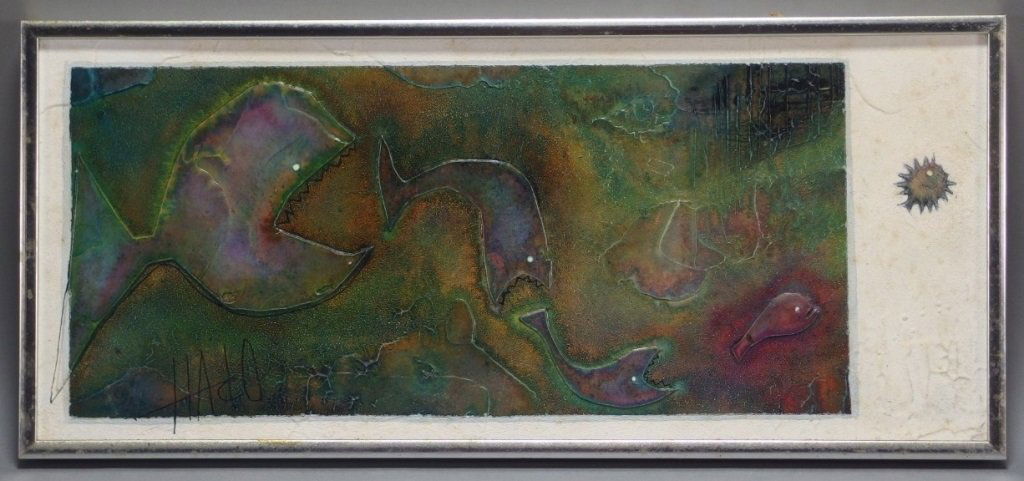 Mildred Hado Abstract Fish Painting (1 of 5)