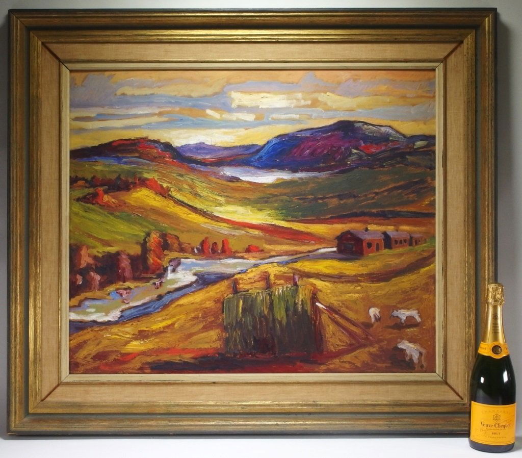 FINE American South Western Landscape Painting (1 of 5)