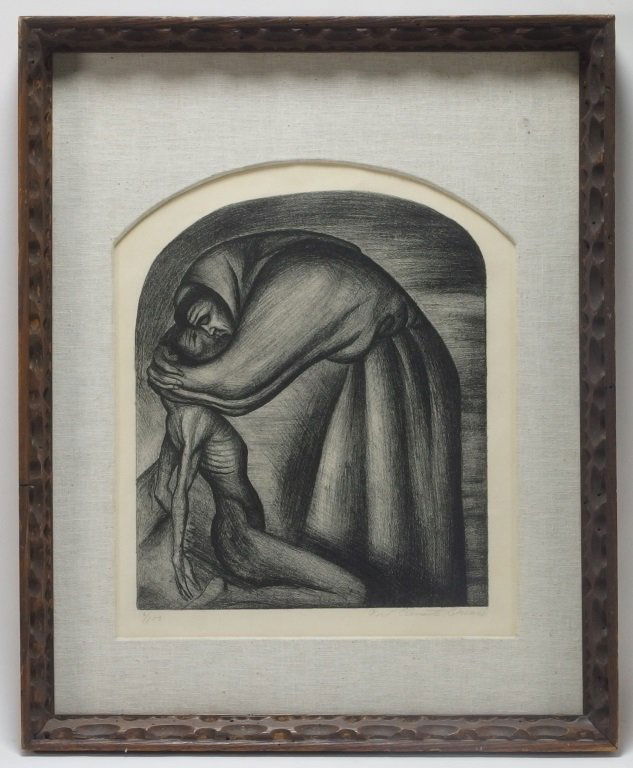 Jose Clemente Orozco Original Etching (1 of 5)