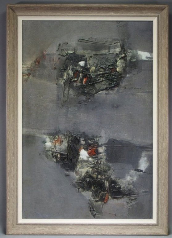 Shanti Dave Abstract Mixed Media Painting (1 of 5)