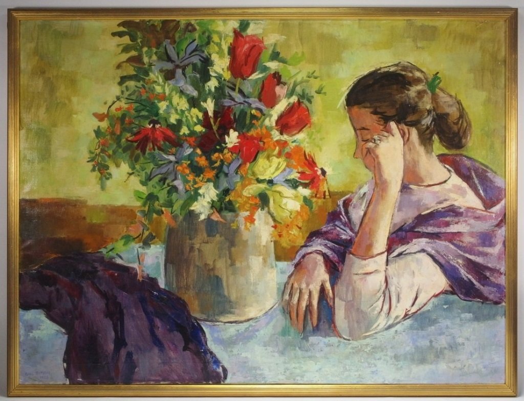 Gail Symon Impressionist Portrait Painting (1 of 5)