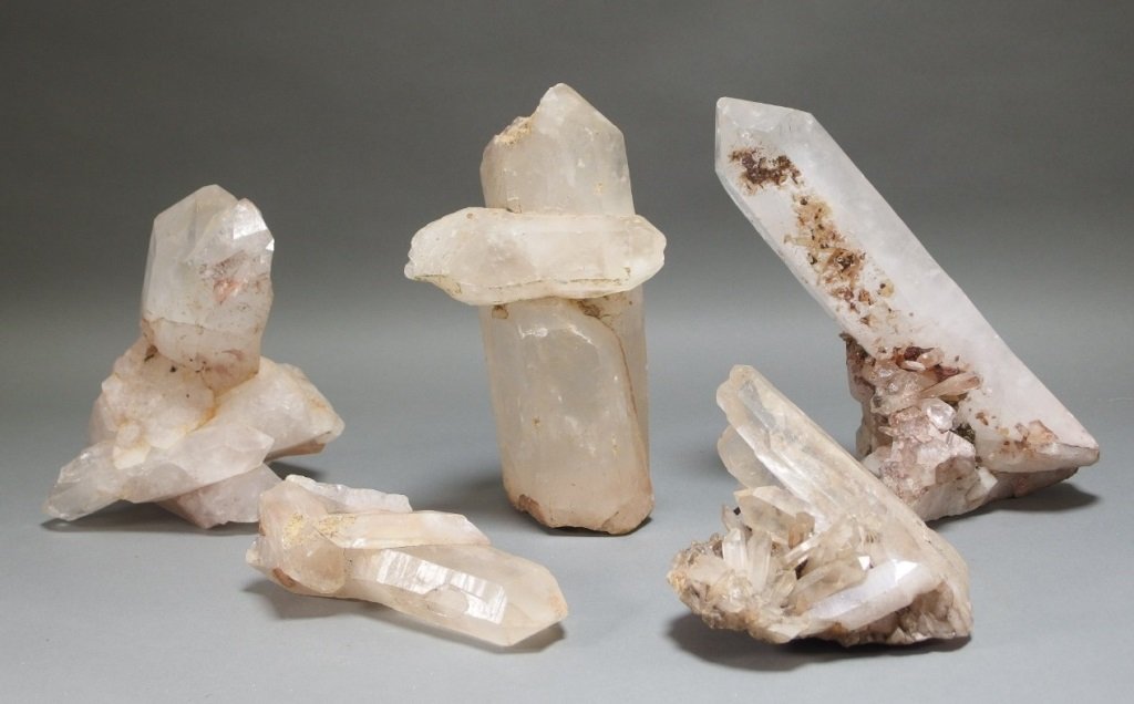 Estate Group of Natural History Quartz Crystals (1 of 4)