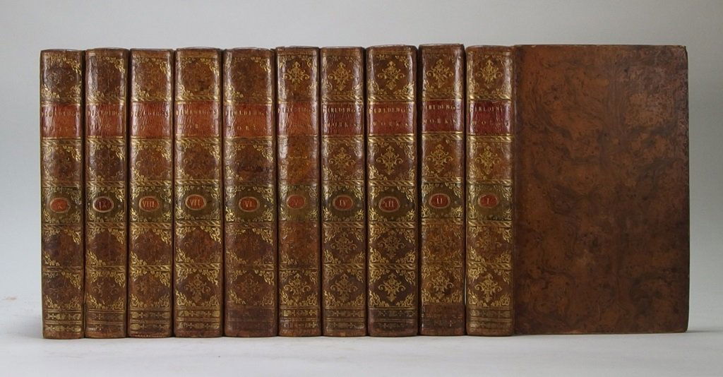 The Works of Henry Fielding 10V Leather Bound Set (1 of 7)