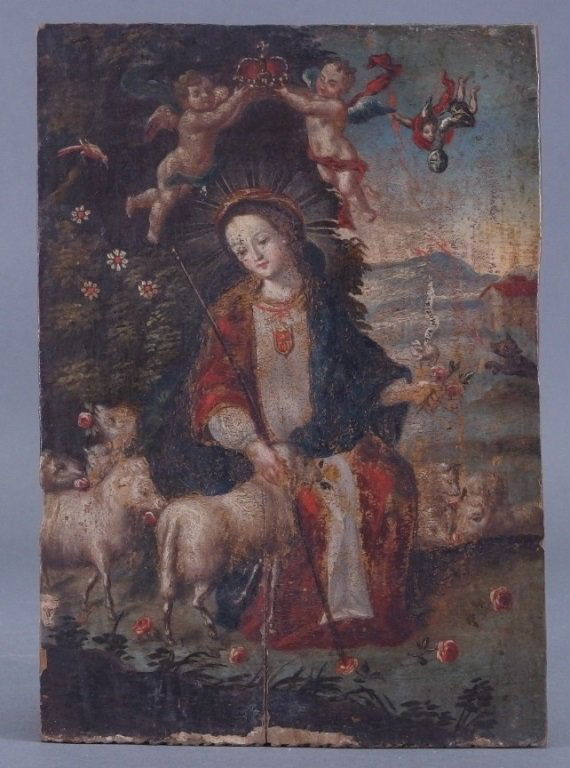 European Old Master Style Miniature Painting (1 of 7)