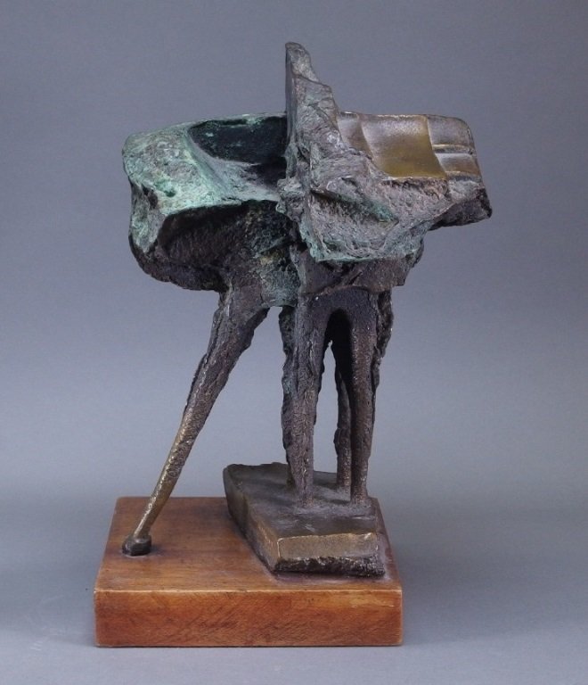 Maurice Ehrlich MCM Brutalist Bronze Sculpture (1 of 8)