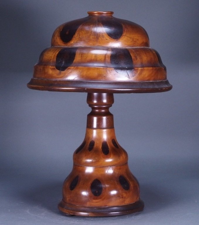 Brazilian Butterfly Wood Table Lamp (1 of 6)