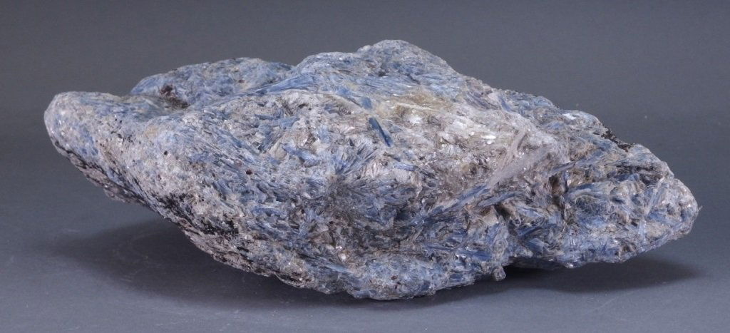 Large Natural Formation Blue Kyanite Geode (1 of 5)