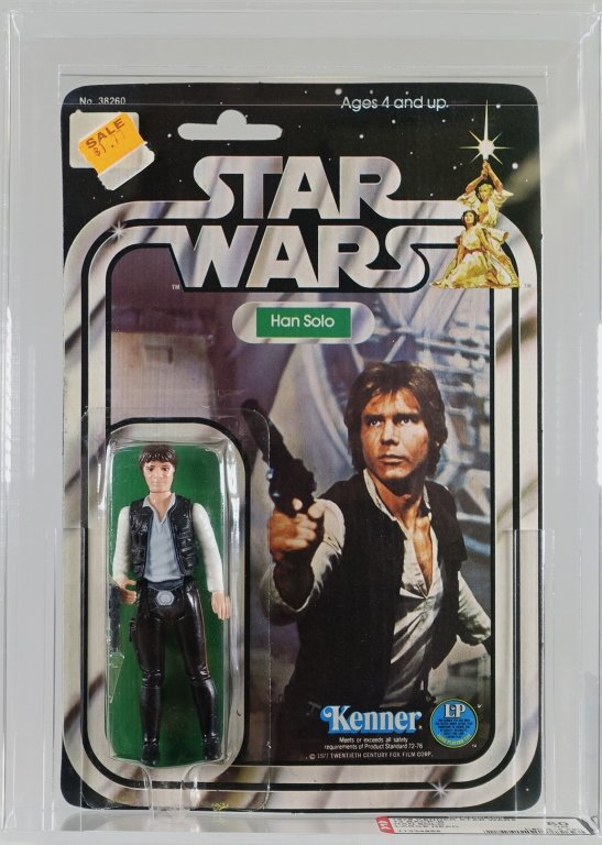 1978 Star Wars 12 Back B Han Solo AFA 80 (1 of 4)